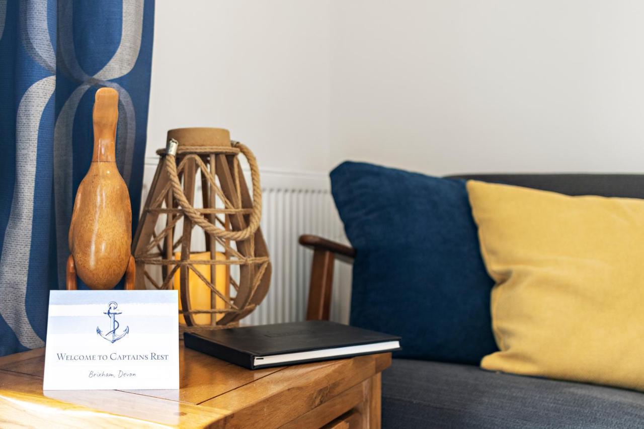 A Modern And Cosy Apartment Just Yards From Brixham'S Bustling Harbourside מראה חיצוני תמונה